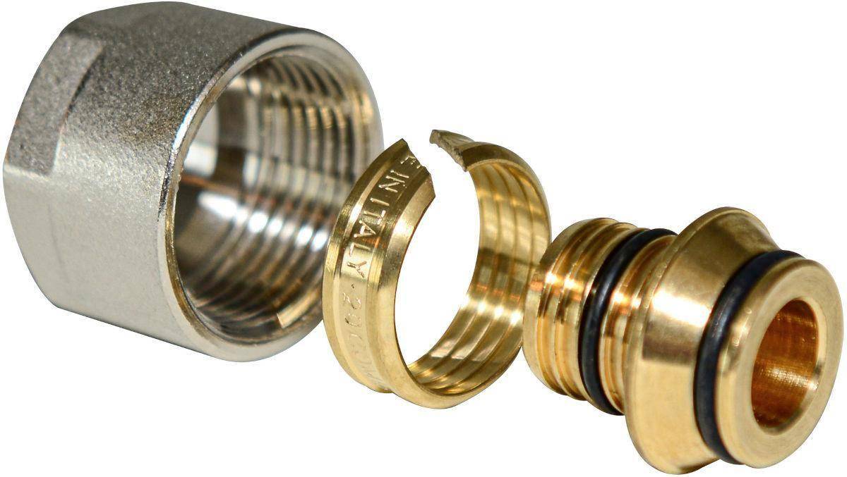 Pressfitting Klemmverschraubung universal 12 x2 mm, 2 Stück