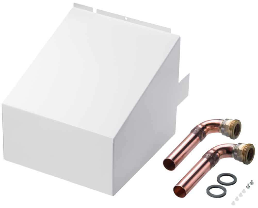 Stiebel Eltron Anschlussset AS - WP 2, Komplettansicht, vor weißem Hintergrund