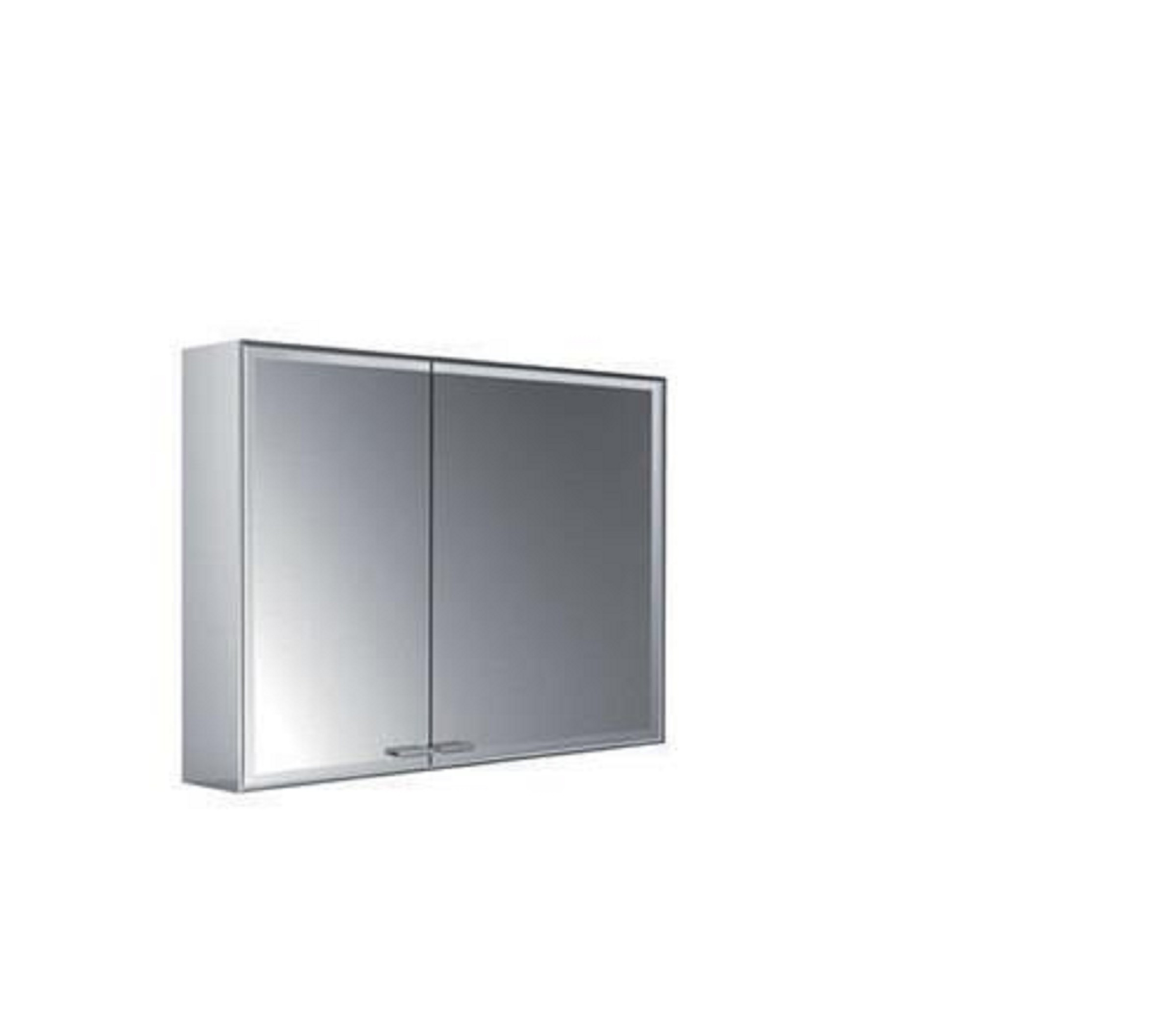 LED-Spiegelschrank | asis Prestige 2 | 887 mm | Aufputz, breite Tür rechts