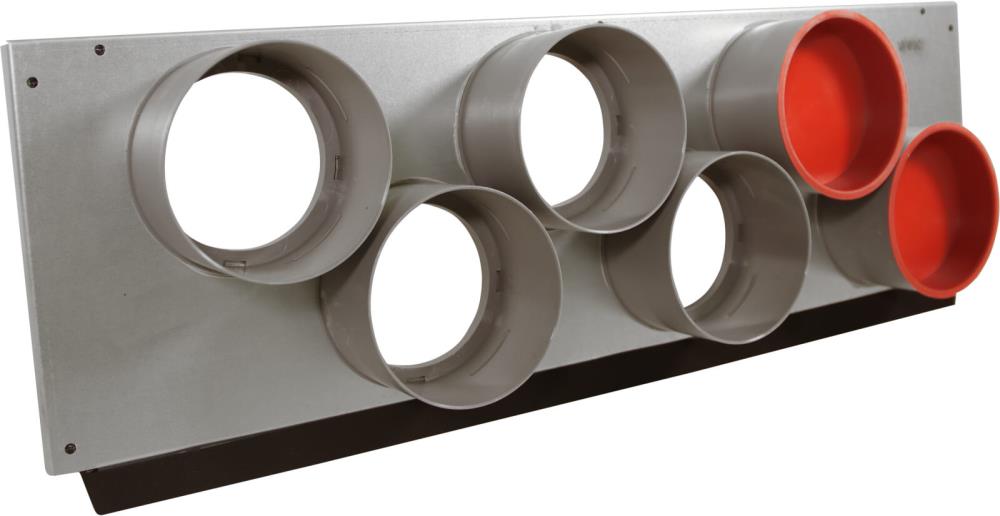 Luftverteiler Verteilerfront AirFlex, 6 x Ø 90 mm, 575 x 200 mm Luftverteiler Verteilerfront AirFlex, 6 x Ø 90 mm, 575 x 200 mm