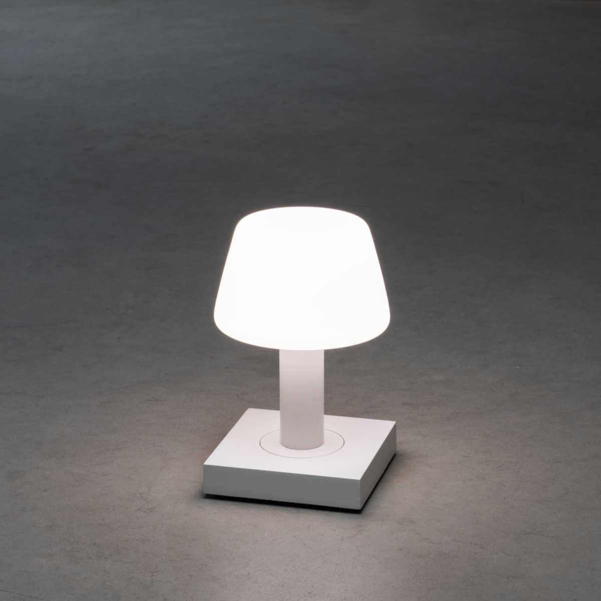 Konstsmide Monaco USB-Tischleuchte weiss | Home Perfect