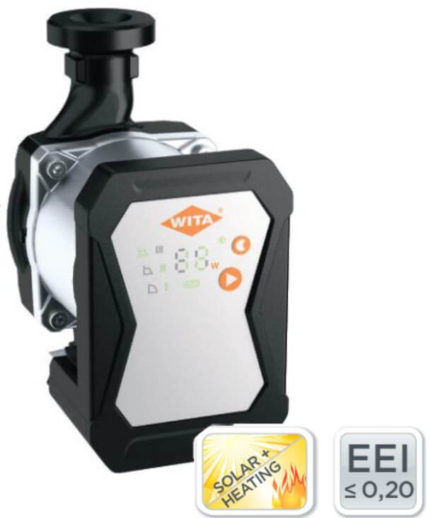 Wita Hocheffizienzpumpe HE OEM2 DN 25, 4-6 m, 180 mm Wita Hocheffizienzpumpe HE OEM2 DN 25, 4-6 m, 180 mm