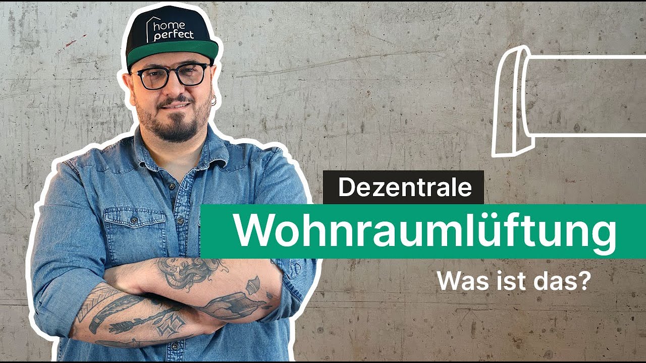 Dezentrale Wohnraumlüftung Youtube Youtube Teaser Dezentrale WOhnraumlüftung
