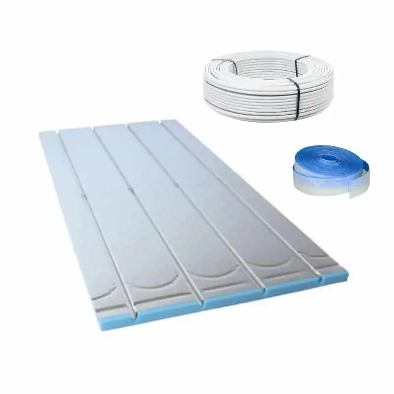 140 m² XPS 500 Trockenbau Fußbodenheizung Set – ALU 16×2 – VA 15 – ohne Ausgleichsplatte