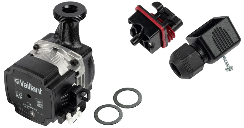 Set-Darstellung Pumpe mit Kabel