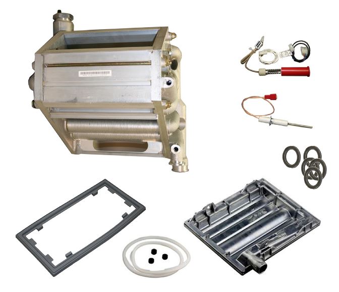 Buderus Wärmetauscher Komplett-Set | GB112 | Sieger BK11 | 11-24 kW | 73031 Buderus Wärmetauscher Komplett-Set | GB112 | Sieger BK11 | 11-24 kW | 73031