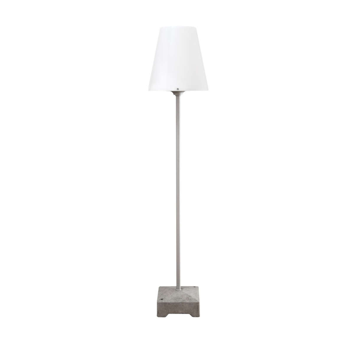 Konstmide Lucca Stehleuchte, silbergrau | Home Perfect