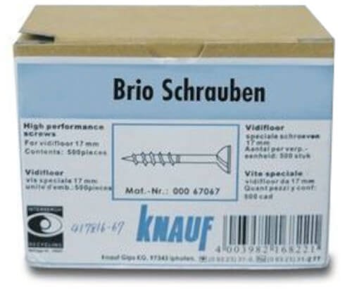 Knauf Brio Schrauben 17 mm, 500 Stück