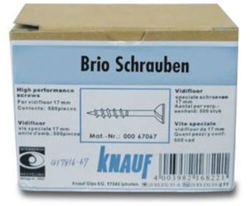 Knauf Brio Schrauben 17 mm, 500 Stück Knauf Brio Schrauben 17 mm, 500 Stück