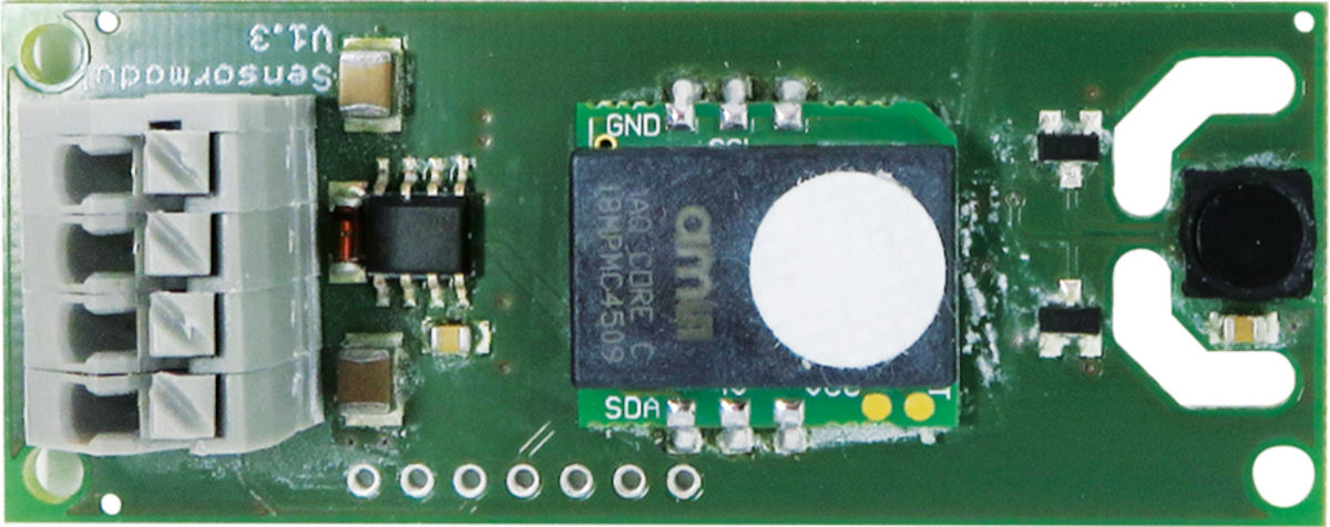 ZEWO Interner VOC-Sensor | Home Perfect ZEWO Interner VOC-Sensor, Frontalansicht, auf weißem Hintergrund
