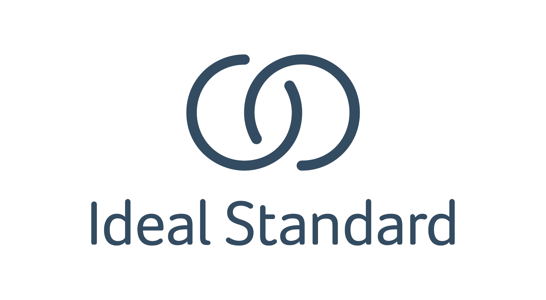 Idel-Standard-Logo Ideal Standard Logo vor weißem Hintergrund