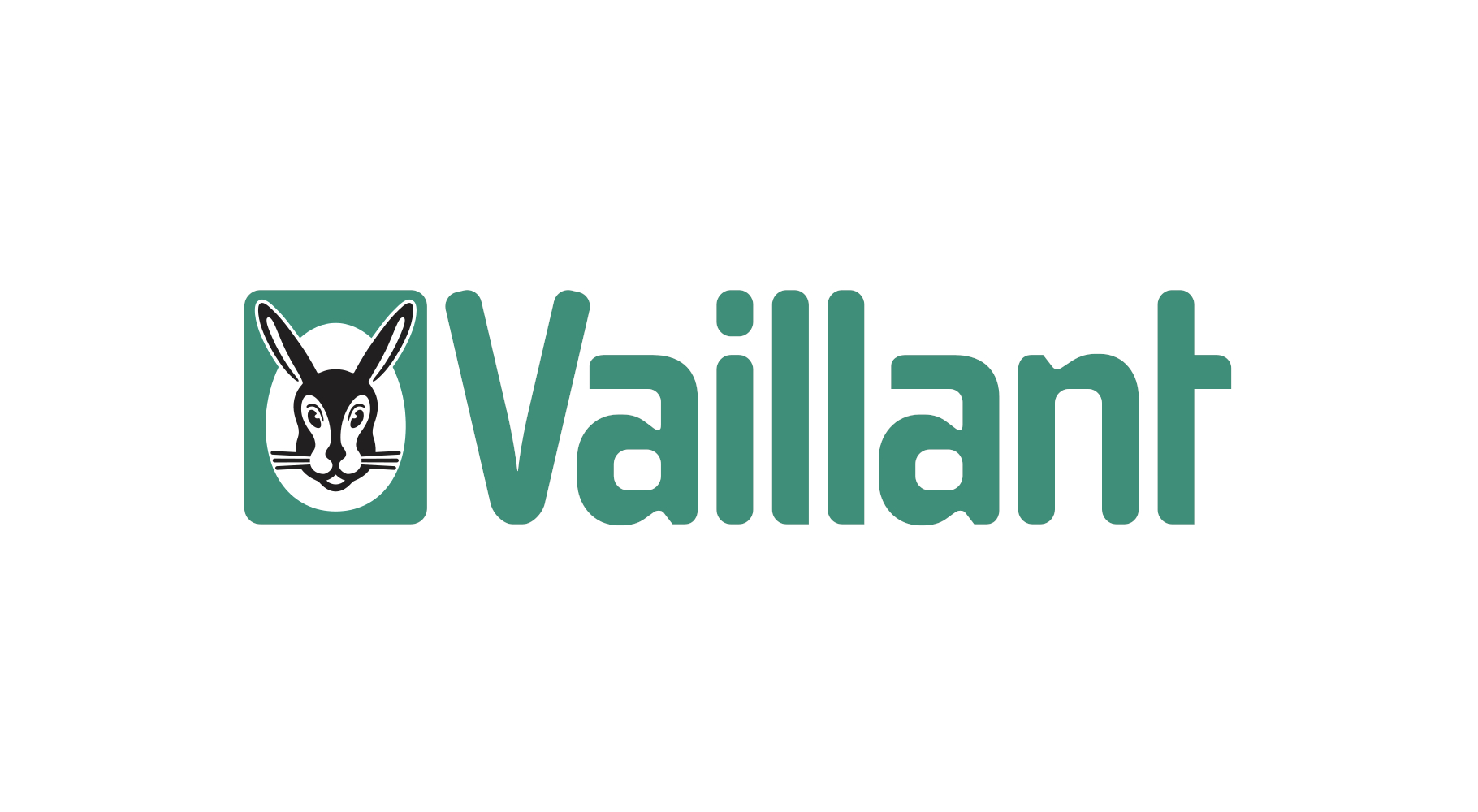 Vaillant Logo vor weißem Hintergrund