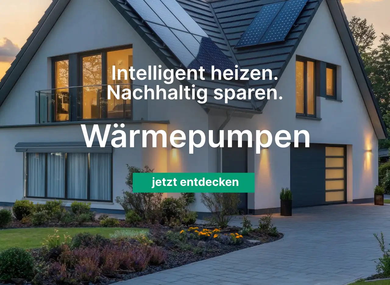 modernes Haus in Dämmerung