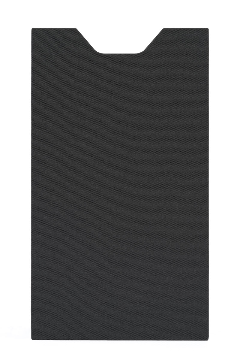 OneLife Stoffabdeckung dunkelgrau, Frontansicht, vor weißem Hintergrund