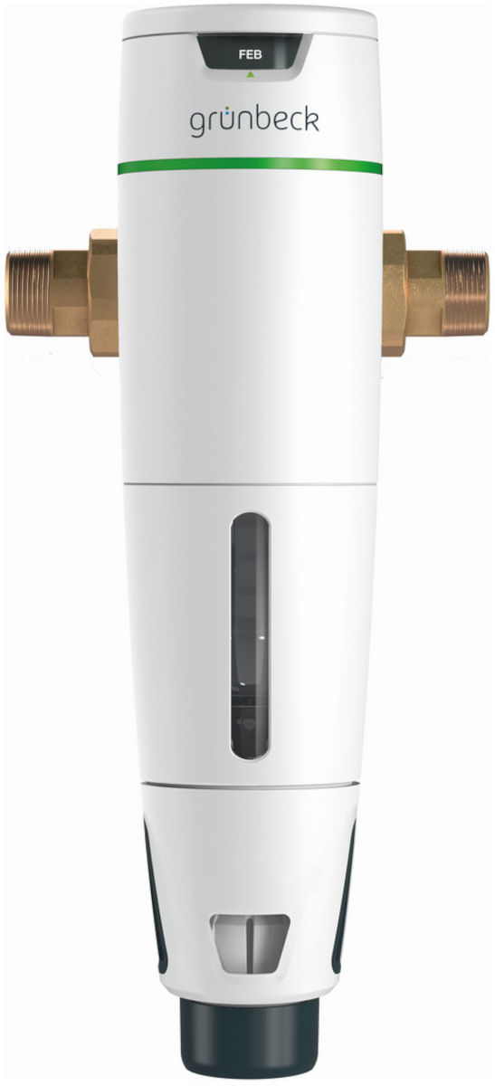 Grünbeck Rückspülfilter pureliQ:R32 | Home Perfect Grünbeck Rückspülfilter pureliQ:R32, Frontansicht, vor weißem Hintergrund