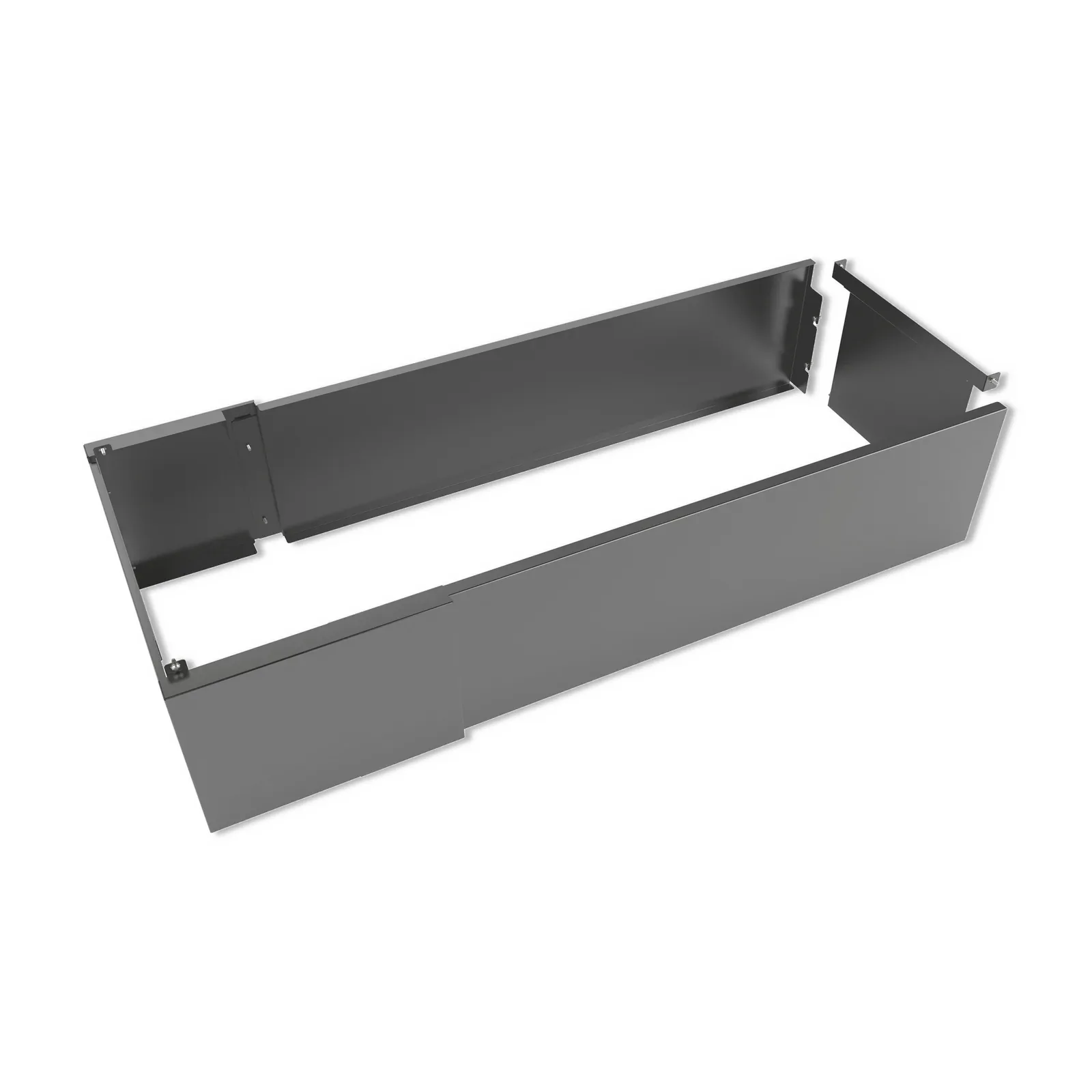 alpha innotec Vollverblendung VV BKS-L für Konsole BKS-L, RAL 9004