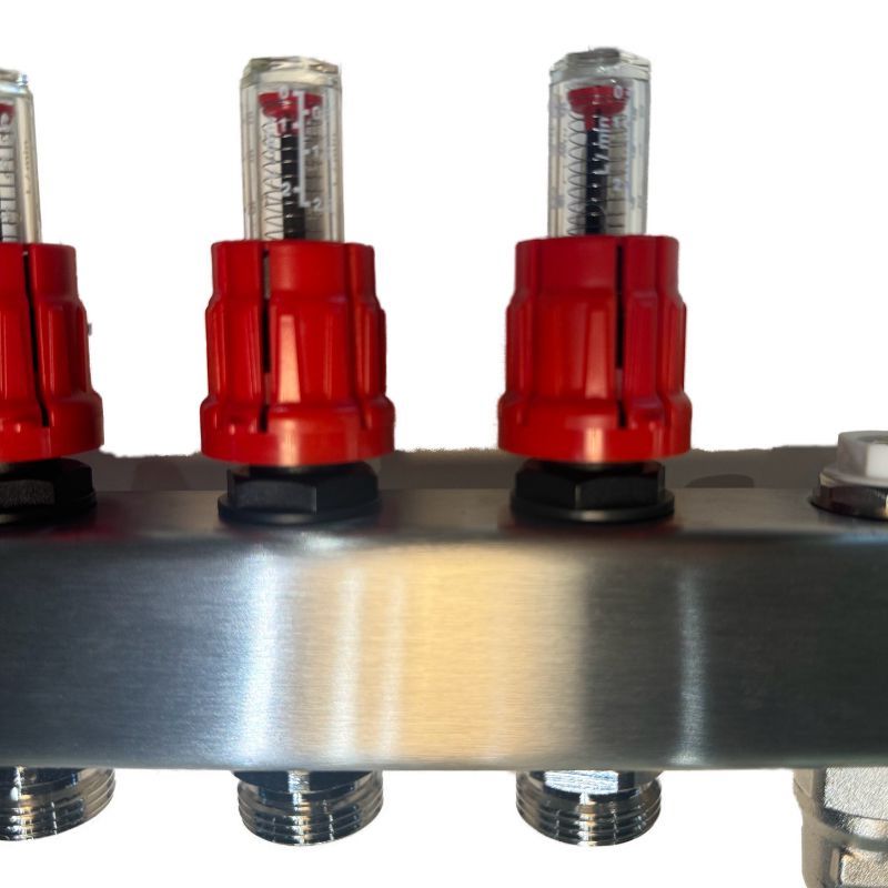 Heizkreisverteiler Edelstahl 3 Heizkreise | Home Perfect