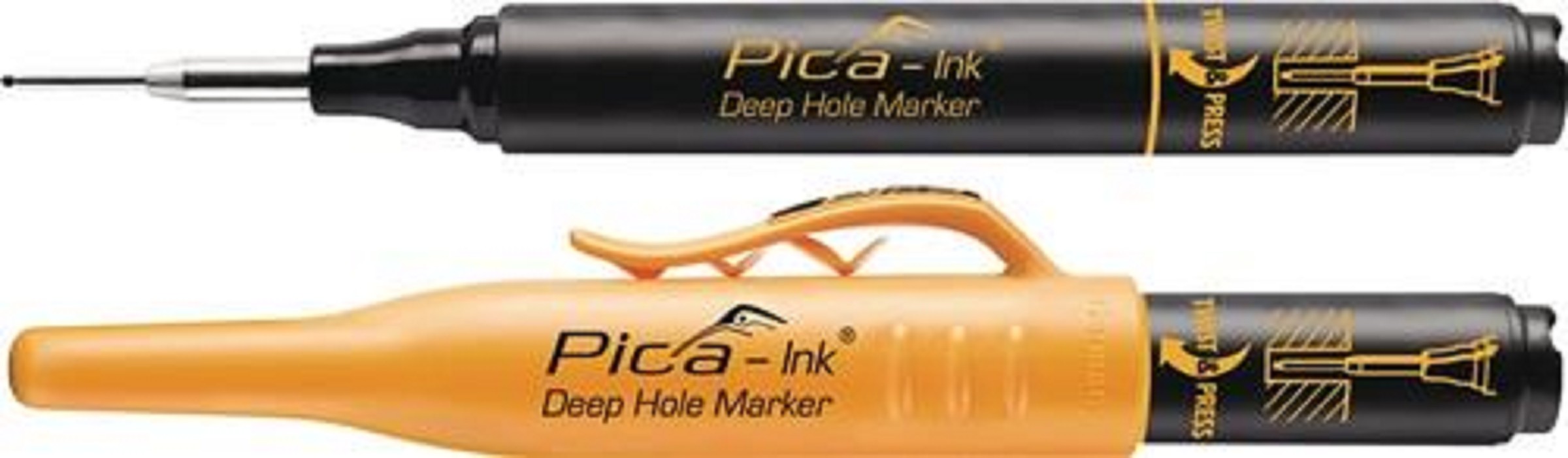 Tieflochmarker schwarz Tieflochmarker schwarz