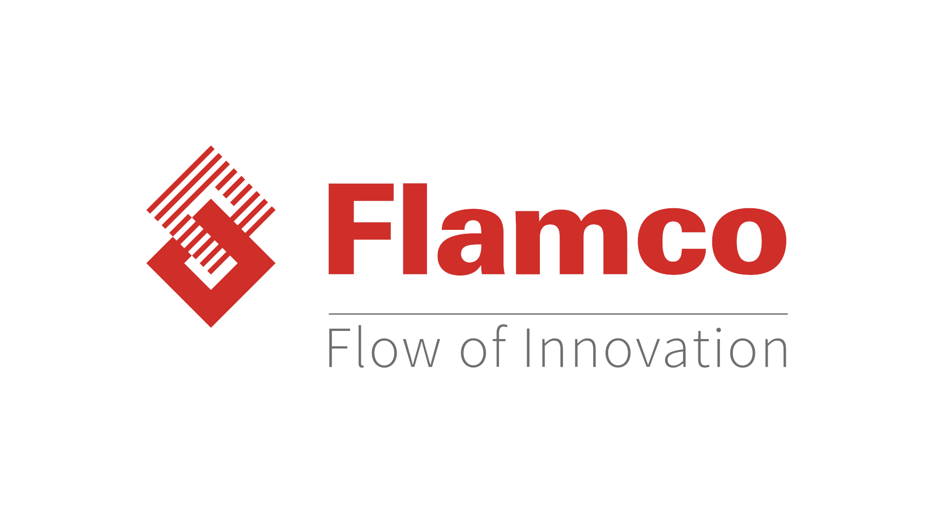 Flamco Logo vor weißem Hintergrund