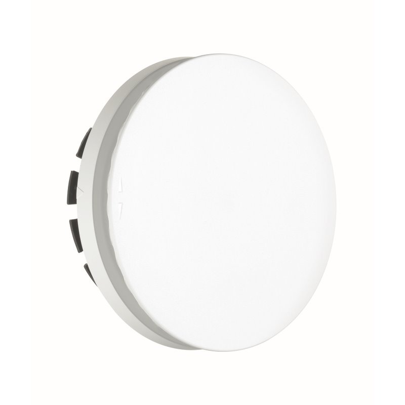 ZEHNDER Zuluft-Tellerventil ComfoValve Luna S 125, weiss, DN 125, an einer Wand montiert