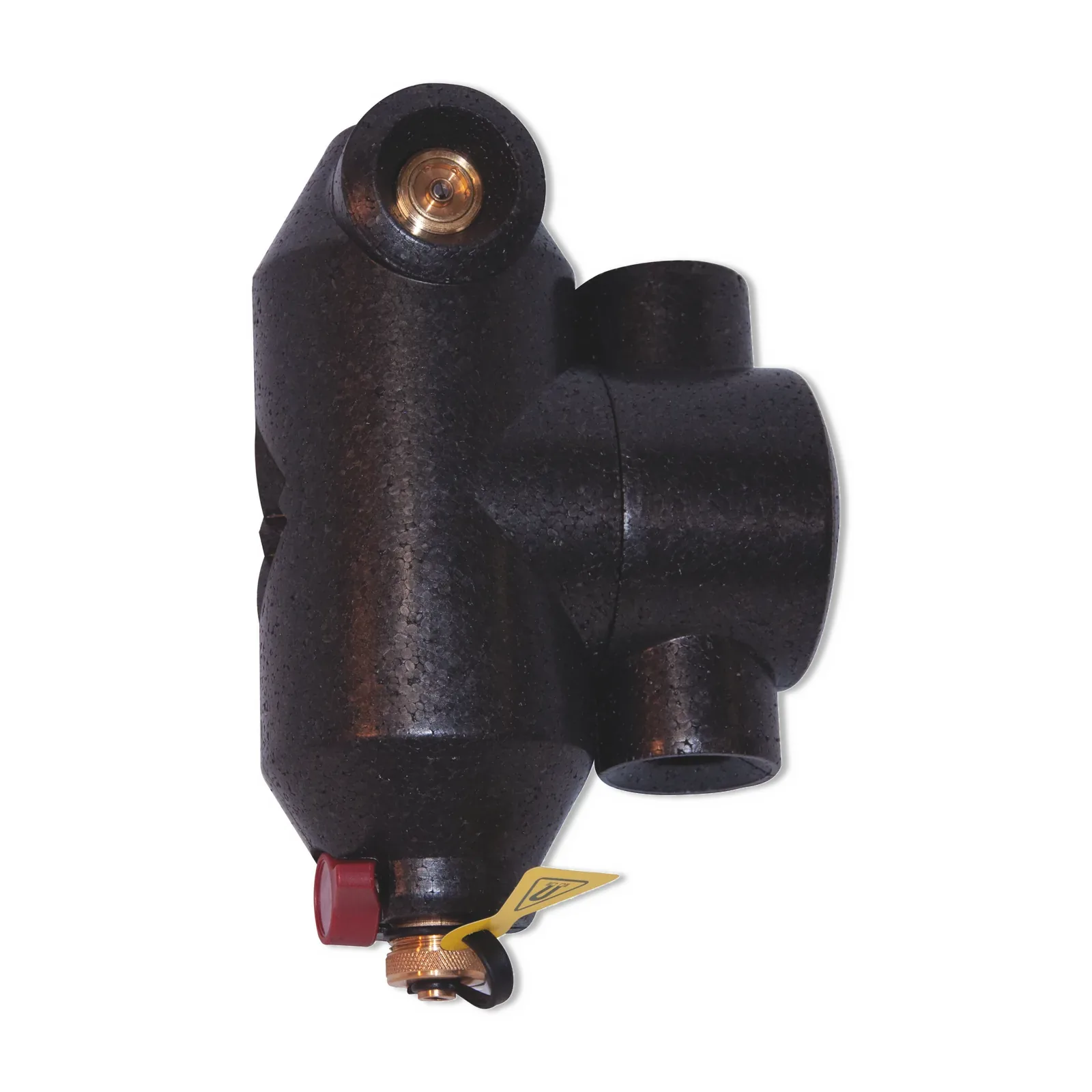 alpha innotec Luft- und Schlammabscheider LSA 3/4″ mit EPP-Dämmschalen, 10 bar