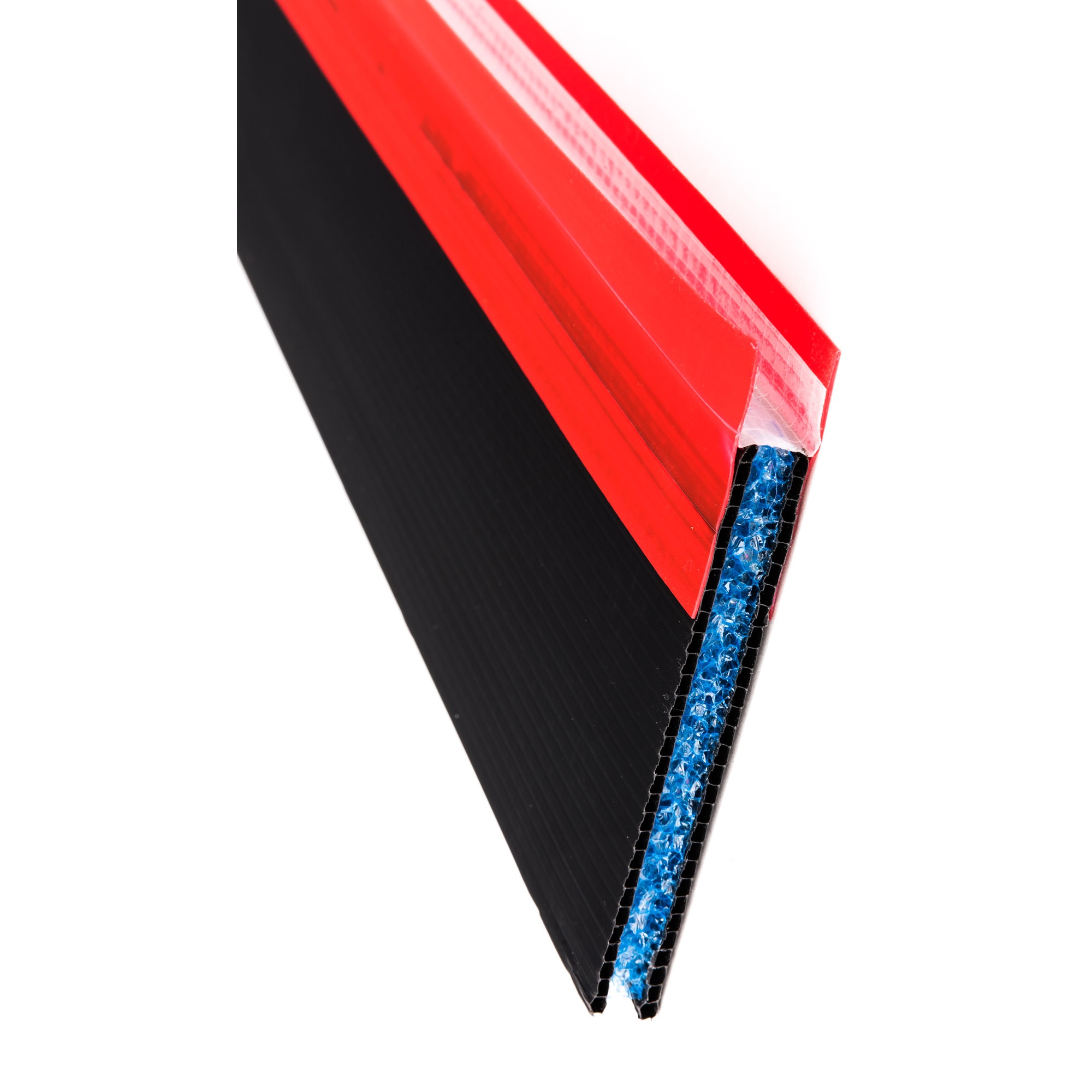 Dehnfugenstreifen PE 100 x 10 mm SK-Profil | Home Perfect Dehnfugenstreifen PE 100 x 10 mm SK-Profi, Seitenansicht mit Blick auf die Innenstruktur