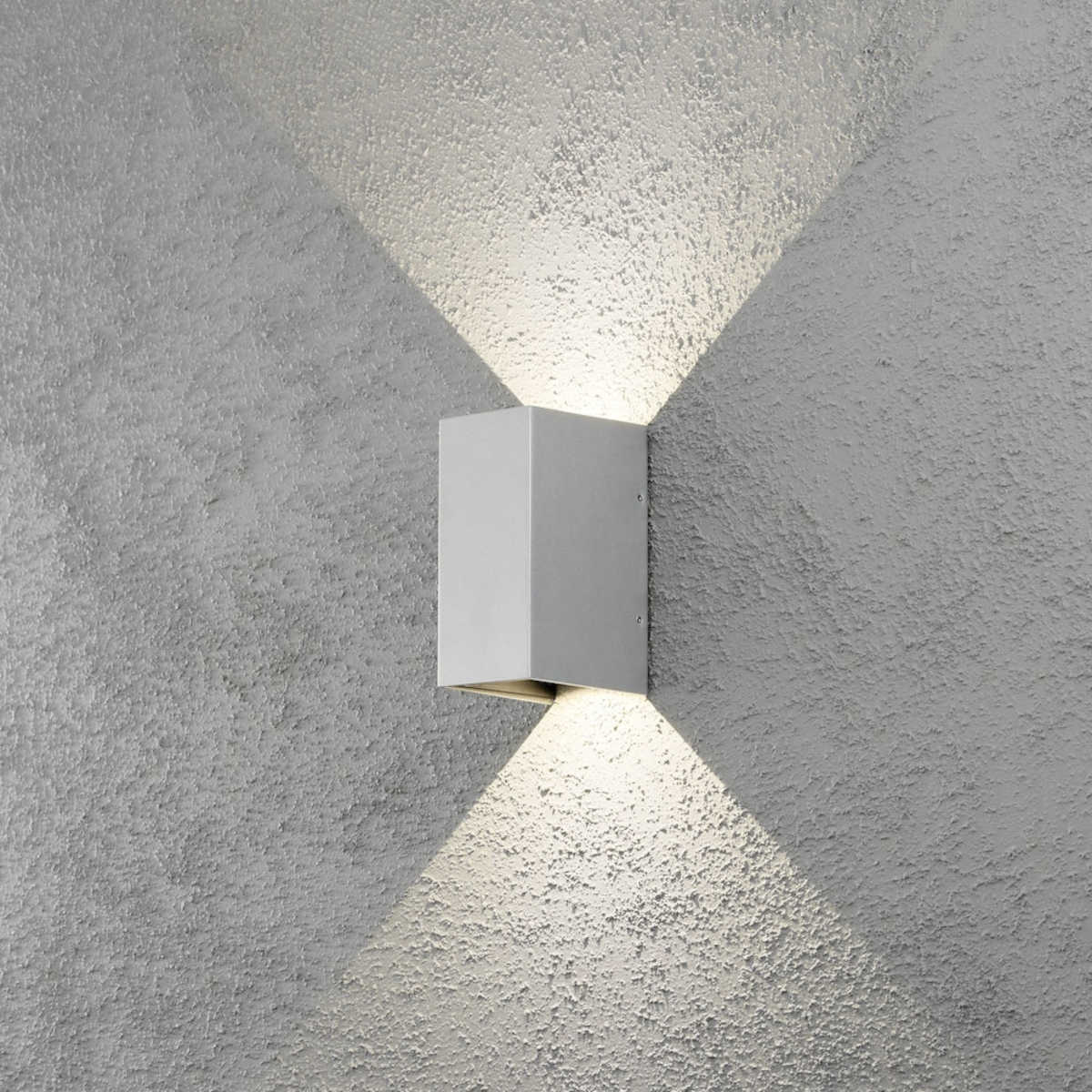 Konstsmide Wandleuchte Cremona silbergrau | Home Perfect