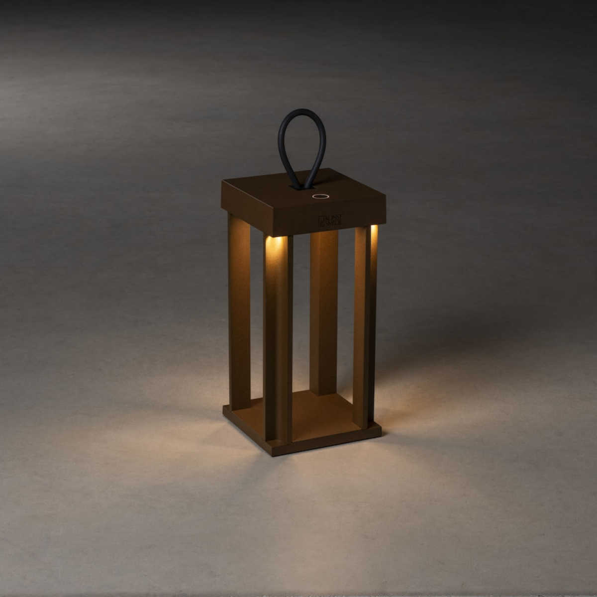 Konstsmide Cannes USB-Laterne 42cm Rost | Home Perfect