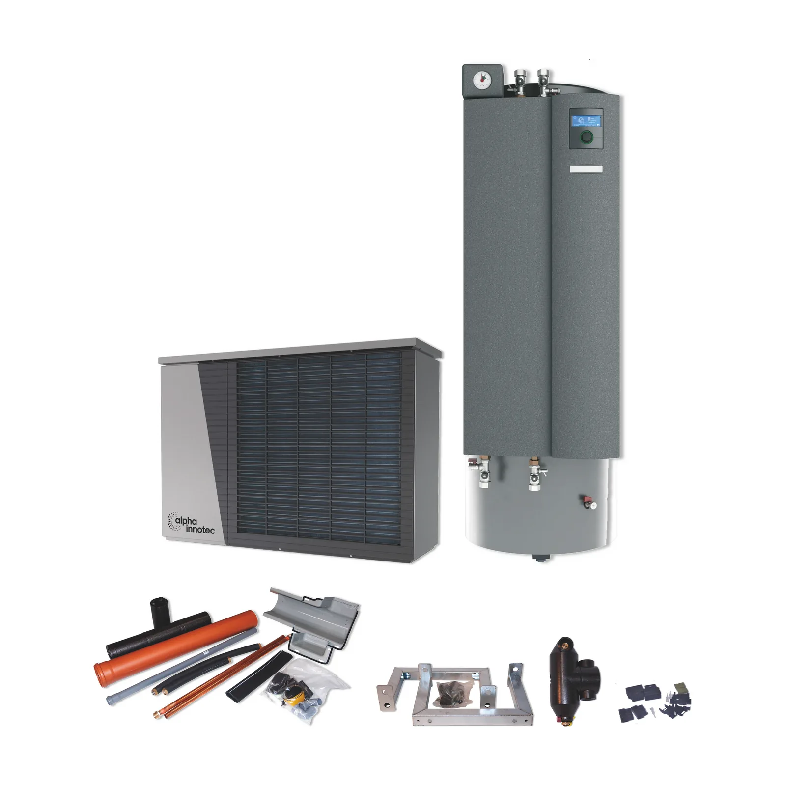 alpha innotec Hybrox 5/8 Wärmepumpen-Set mit HSV (Speicher integriert)