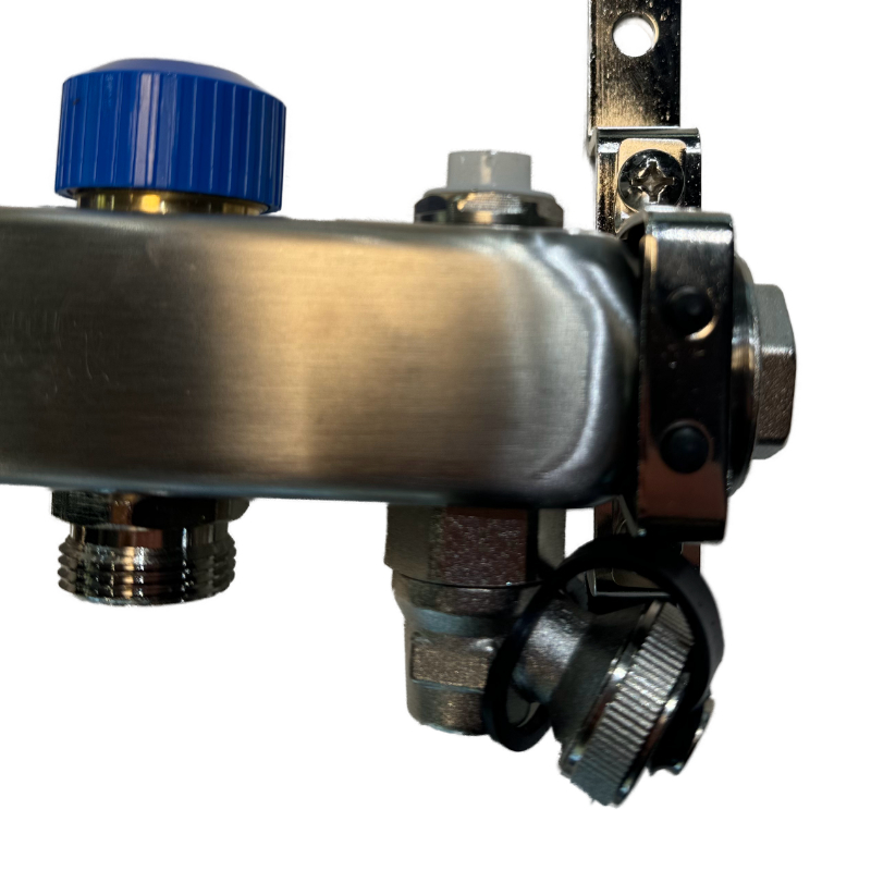 Heizkreisverteiler Edelstahl 6 Heizkreise | Home Perfect