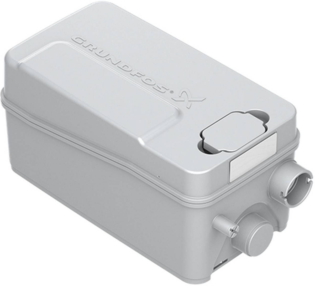 GRUNDFOS-Kleinhebeanlage Sololift2 D-2 0,2kW 230V | Home Perfect GRUNDFOS-Kleinhebeanlage Sololift2 D-2 0,2kW 230V, Draufsicht, vor weißem Hintergrund