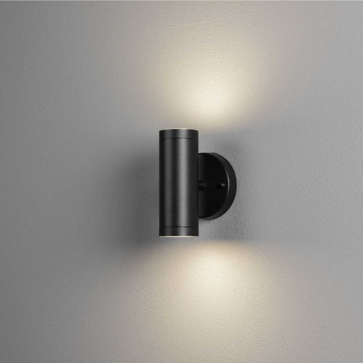Konstsmide | Modena ab/auf | LED Wandleuchte | schwarz