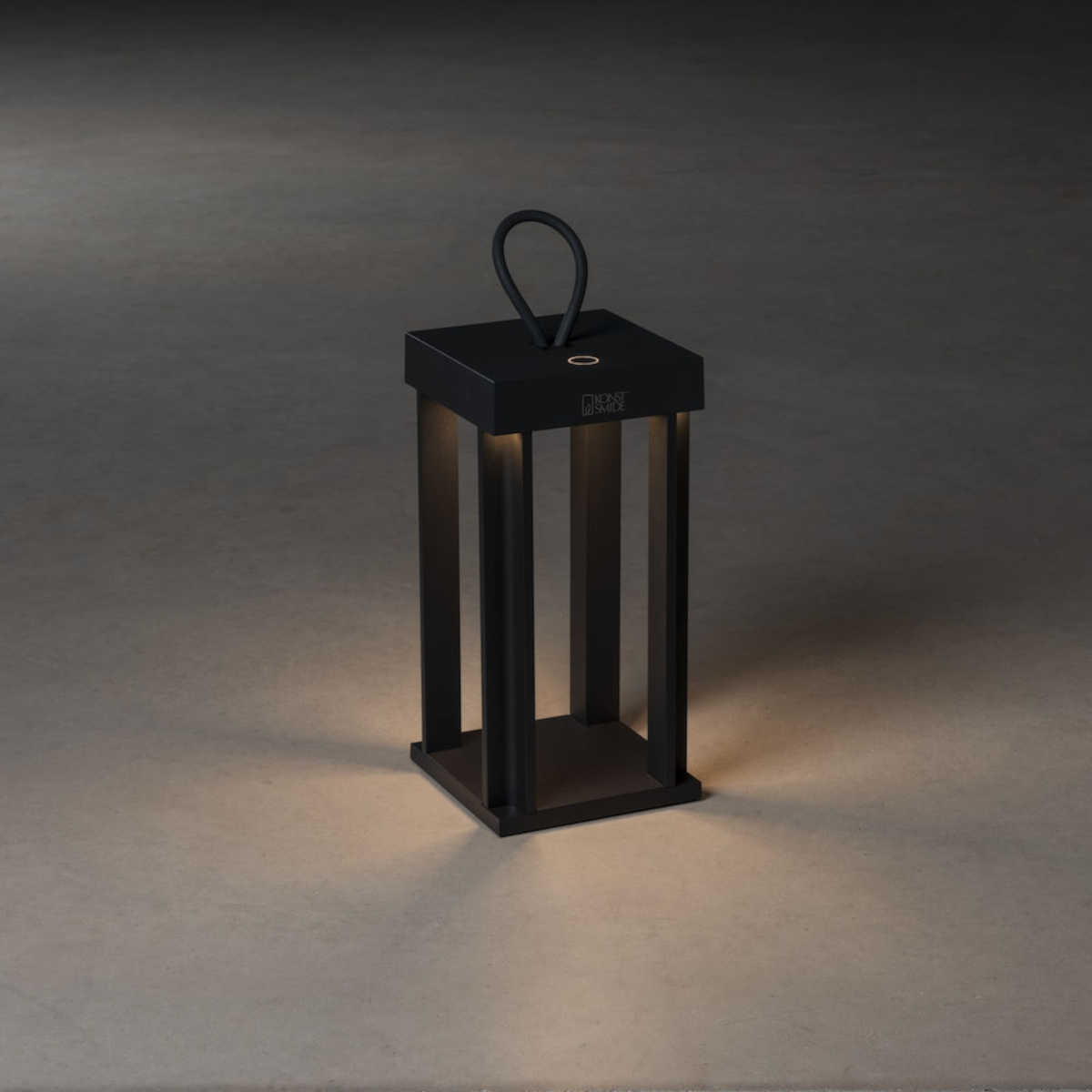 Konstsmide Cannes USB-Lanterne 42cm schwarz | Home Perfect