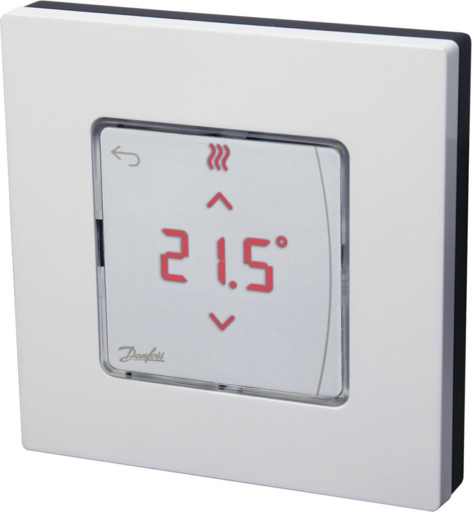 Danfoss Raumthermostat Icon Funk, Aufputz, LED-Display, 088U1081 Danfoss Raumthermostat Icon Funk, Aufputz, LED-Display, 088U1081
