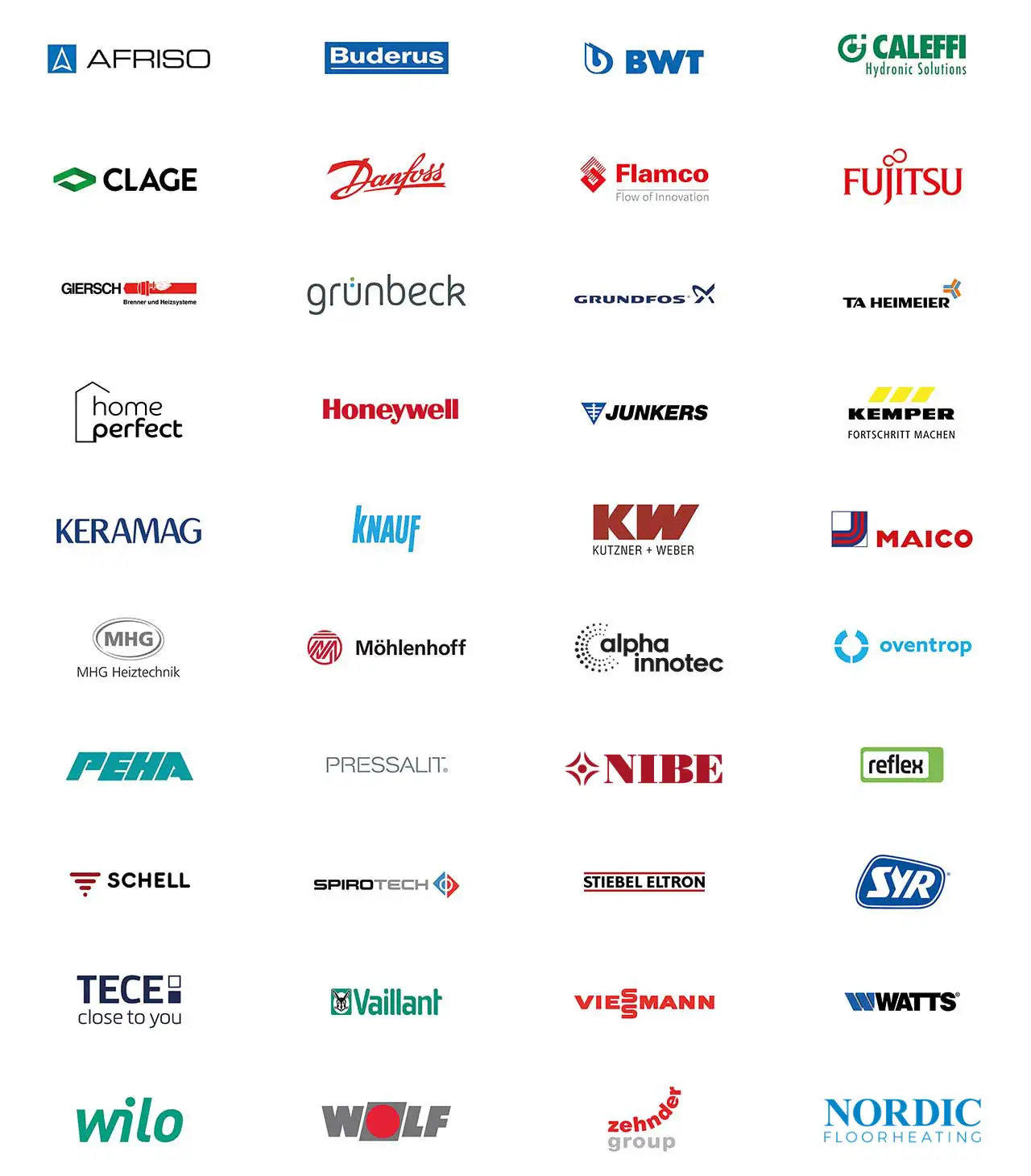Logo-Sammlung der Hersteller