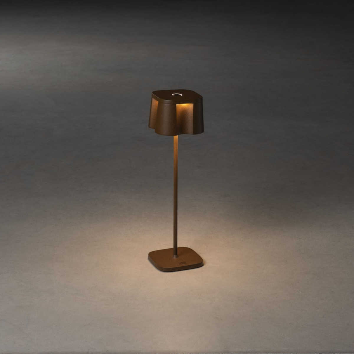 Konstsmide Nice USB-Tischleuchte Rost | Home Perfect