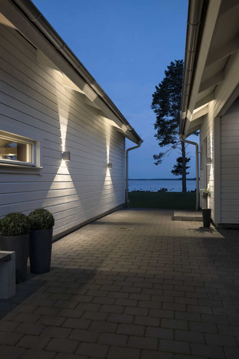 Konstsmide Wandleuchte Cremona silbergrau | Home Perfect