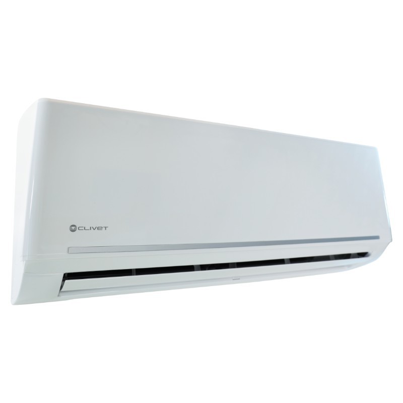 Clivet EZCool 7,0 kW Inneneinheit MONO-MULTISplit, Schrägansicht, vor weißem Hintergrund