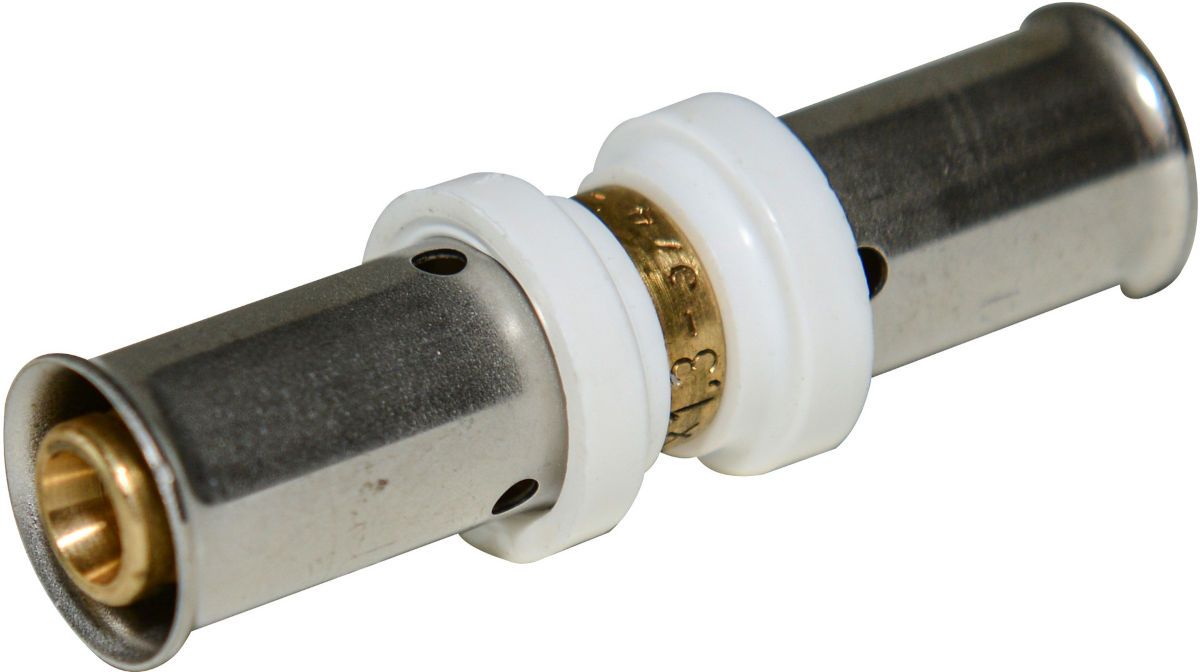 Presskupplung 12 x 1,3 mm Produktansicht Presskupplung 12 x 1,3 mm