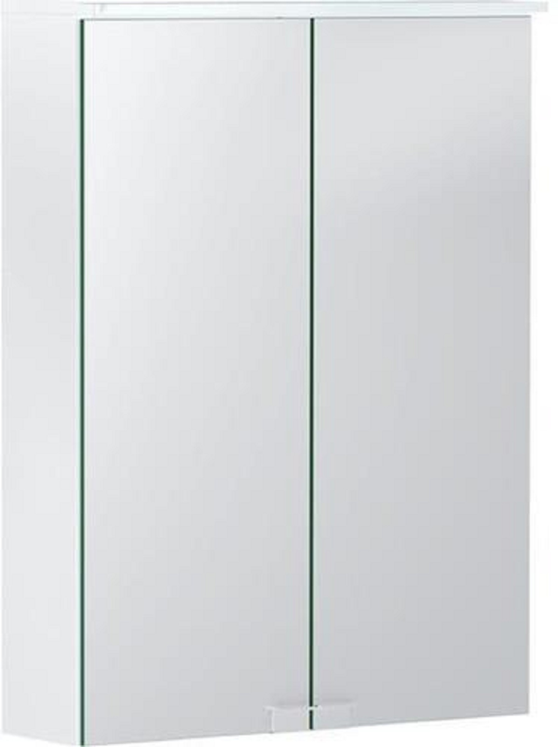 Spiegelschrank | Option | 50x67,5x14cm | m. Beleuchtung, zwei Türen