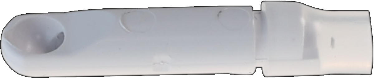 ZEWO SmartFan 2.0 Ersatzrohr Drucksensor, Seitenansicht, vor weißem Hintergrund