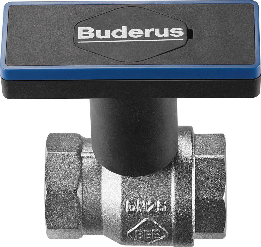 Buderus VPE Logafix Kugelhahn PN16/40 Ms