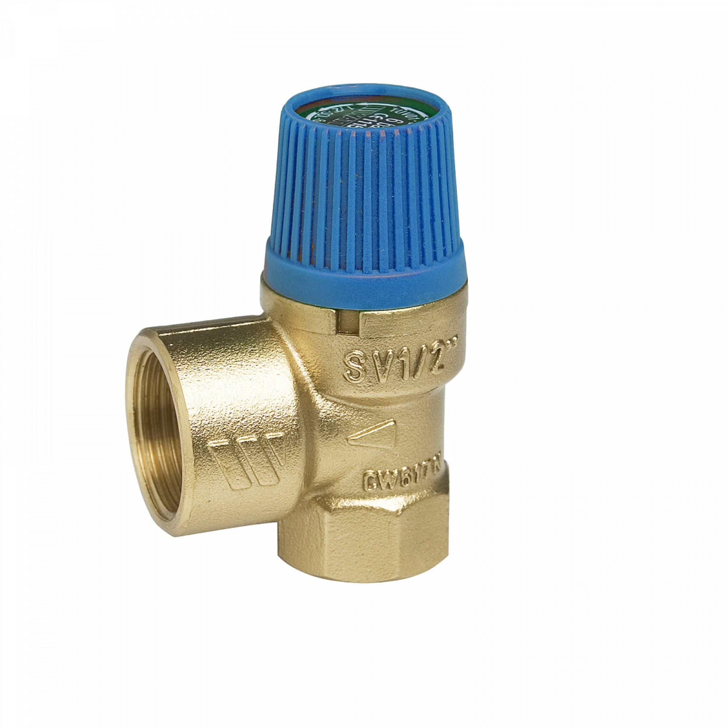 Watts-Membran-Sicherheitsventil-6-bar-1/2'' Sicherheitsventil von Watts 6bar 1/2 Zoll