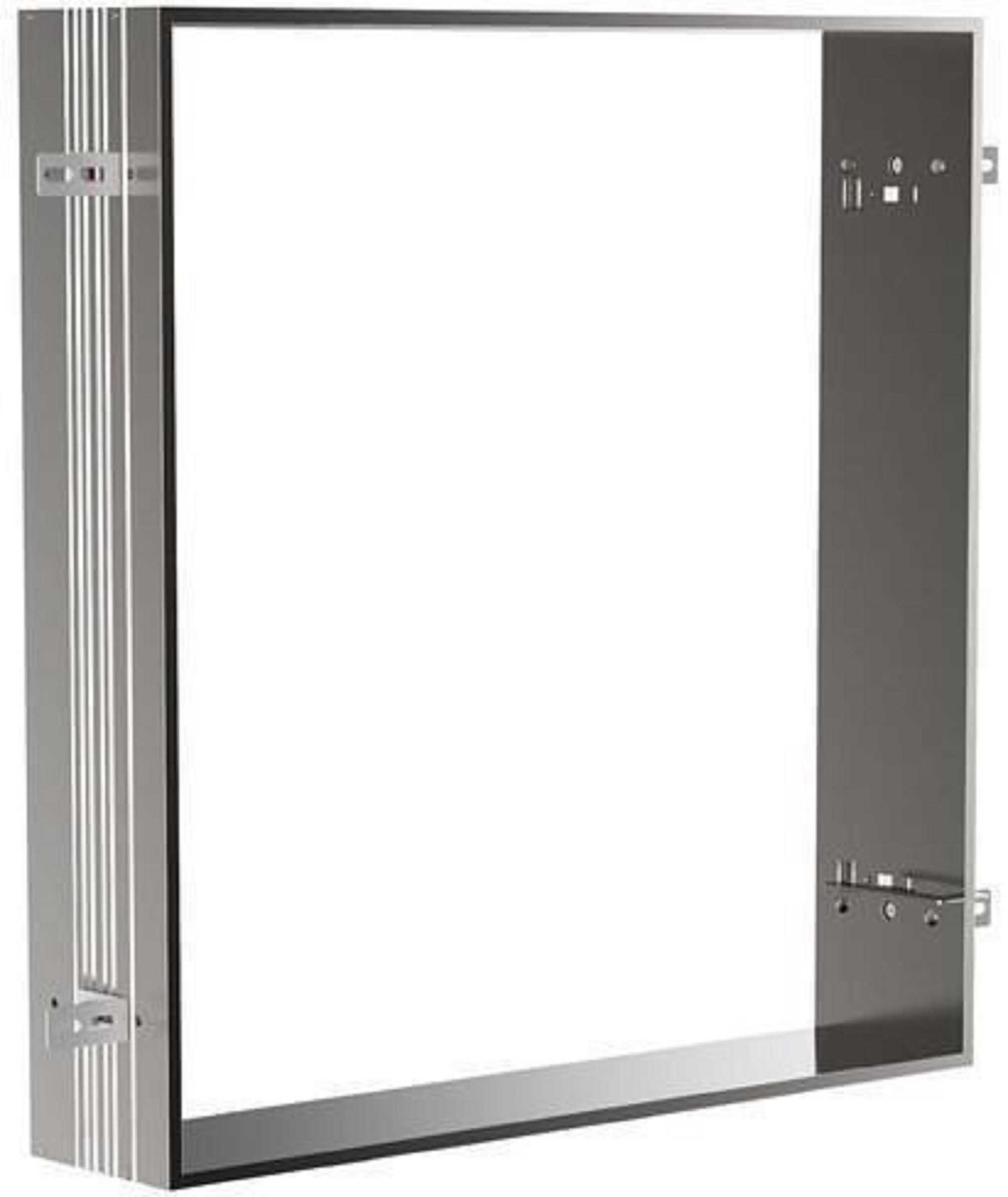 LED-Lichtspiegelschrank | asis evo | 595 x 695mm | Einbaurahmen zu 939708013