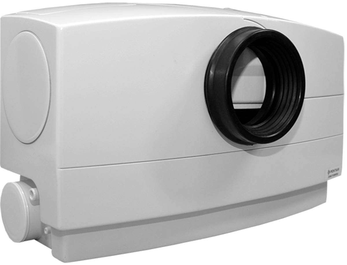 JUNG JP Fäkalienhebeanlage WCFIX PLUS | Home Perfect JUNG JP Fäkalienhebeanlage WCFIX PLUS, Vorderansicht, vor weißem Hintergrund