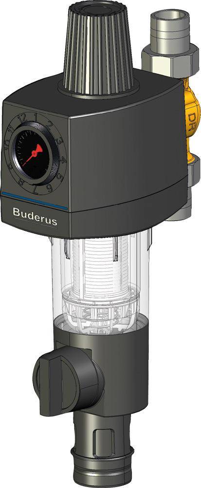 Logafix Filterkomb. 11/4" Rückspülfeinf.+