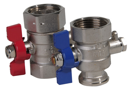 Verteiler-Anschluss-Set für WMZ 1" Produktabbildung Verteiler-Anschluss-Set für WMZ 1"