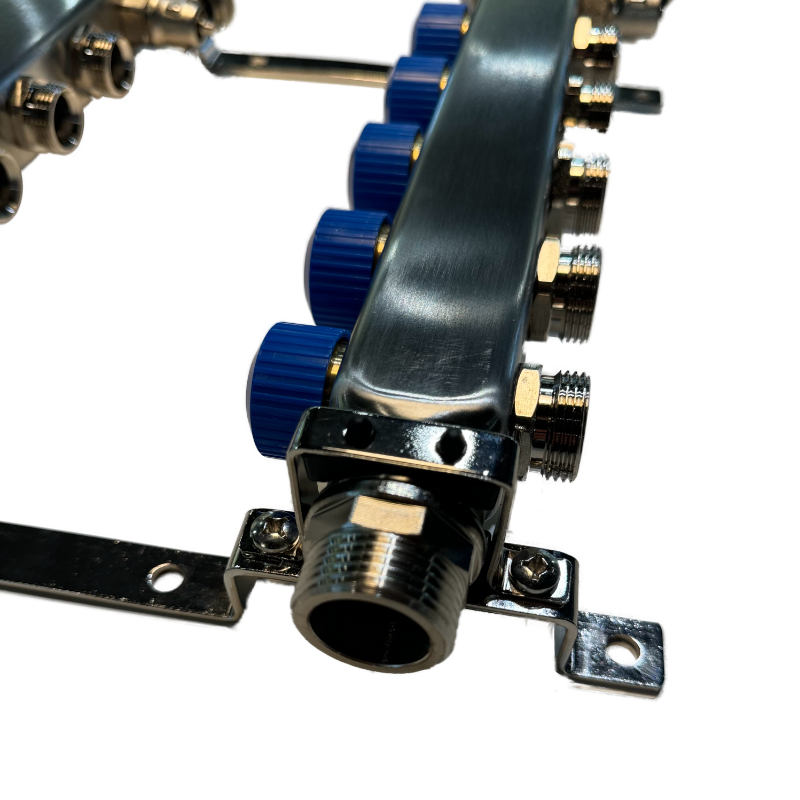 Heizkreisverteiler Edelstahl 2 Heizkreise | Home Perfect