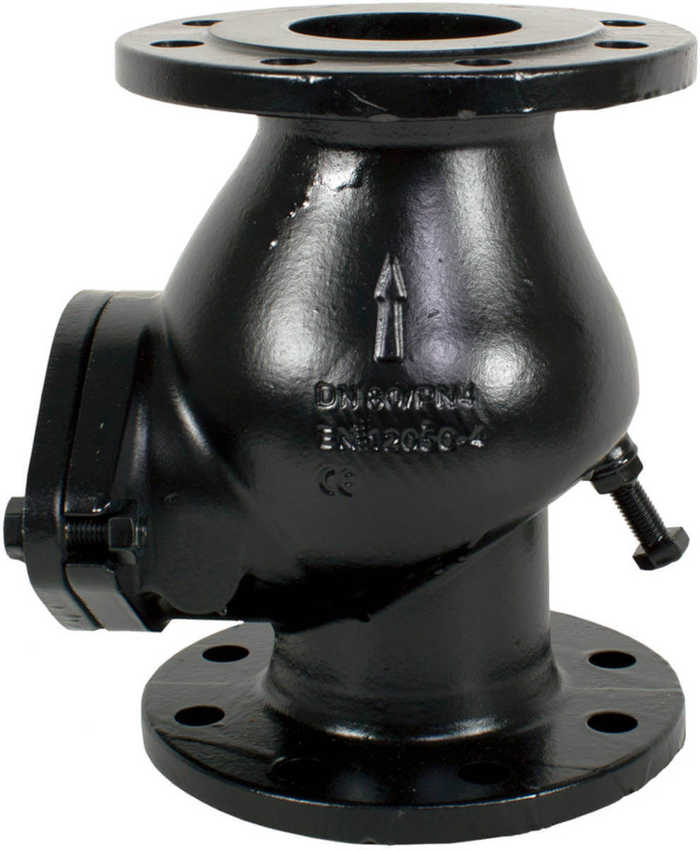 JUNG JP M-Zubehör Rückschlagklappe R 80 | Home Perfect JUNG JP M-Zubehör Rückschlagklappe R 80, Vorderansicht, vor weißem Hintergrund