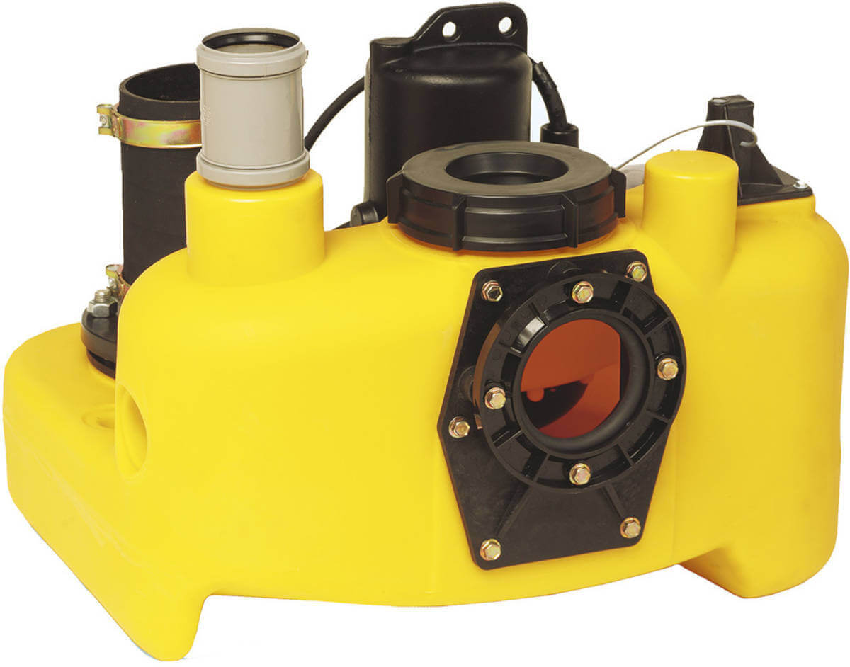 Pentair Jung Pumpen Fäkalienhebeanlage compli 400 | Home Perfect Pentair Jung Pumpen Fäkalienhebeanlage compli 400, Vorderansicht, vor weißem Hintergrund